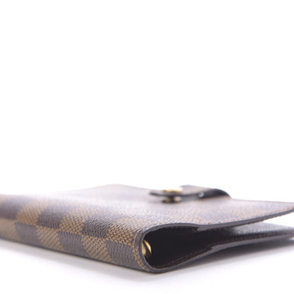 Louis Vuitton Damier Ebene Small Ring Agenda Cover 6 of 8