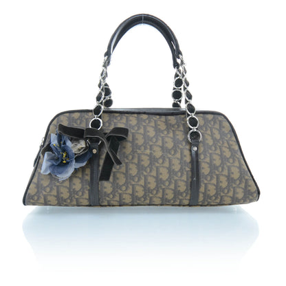 Christian Dior Monogram Trotter Romantique Zipped Tote Brown 1 of 12
