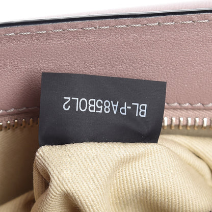 Valentino Garavani Smooth Calfskin Rockstud Top Handle Shoulder Bag Beige 5 of 6