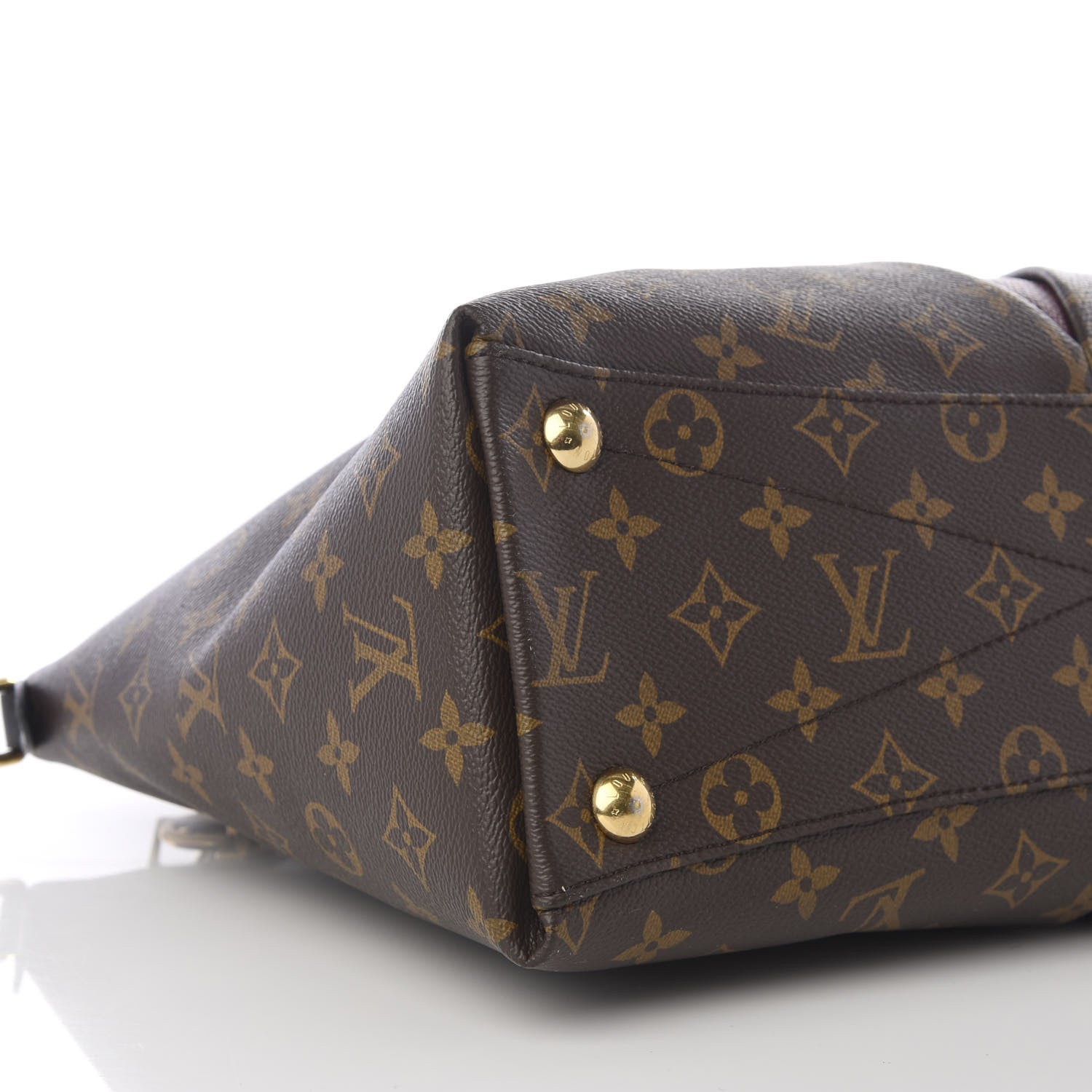 Louis Vuitton Monogram V Tote MM Bordeaux 10 of 11