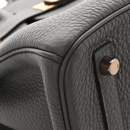Hermes Togo Birkin 30 Etain 8 of 11
