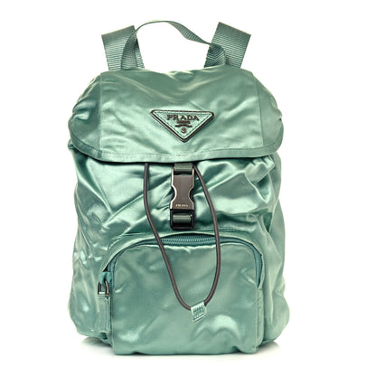 Prada Satin Single Snap Buckle Backpack 1 of 9