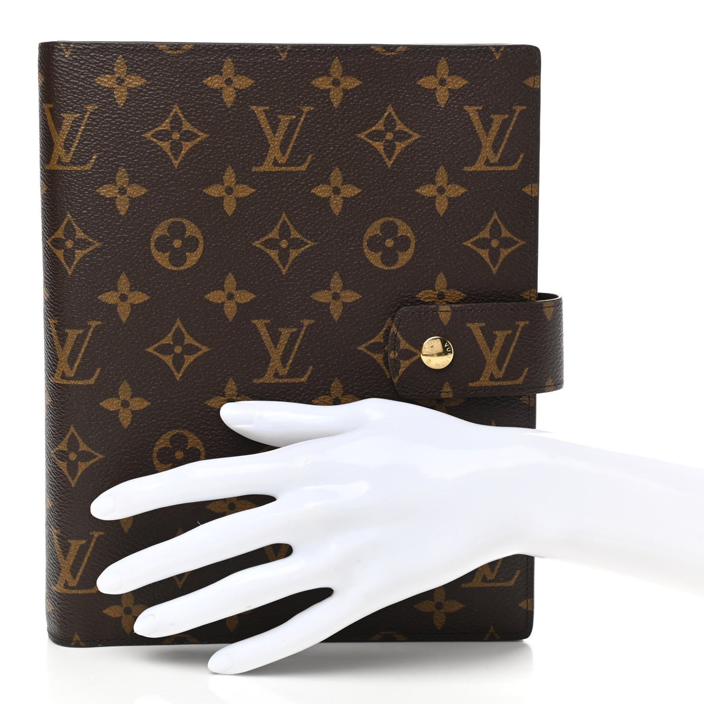 Monogram Large Ring Agenda Cover
