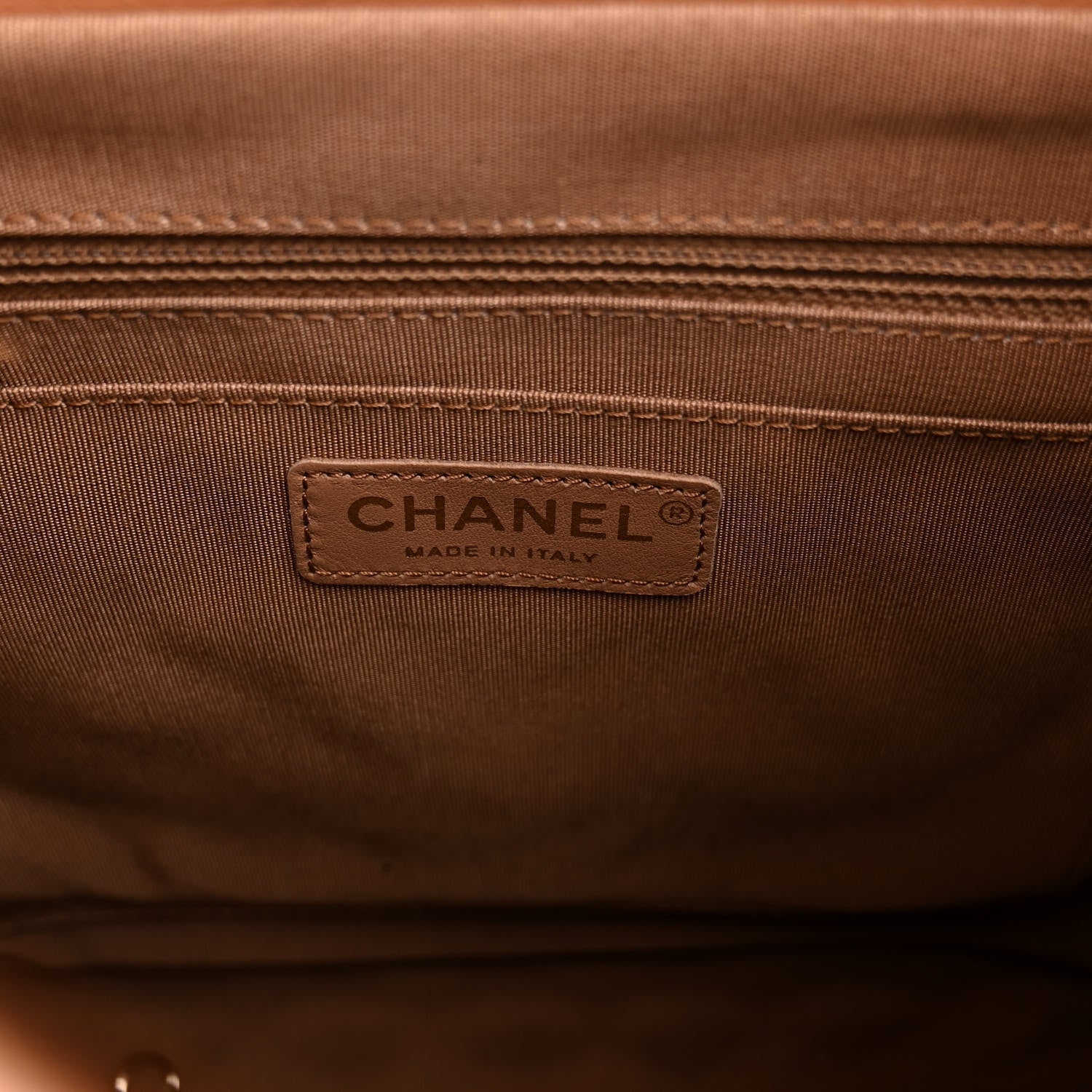 Chanel Lambskin Quilted Large Urban Spirit Backpack Brown 6 of 9