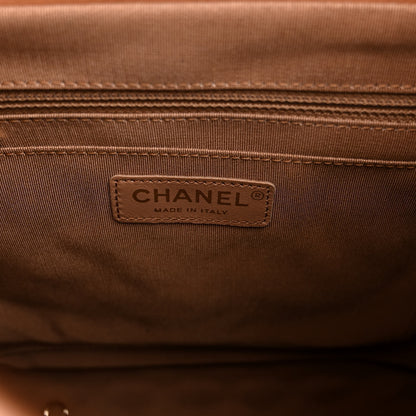 Chanel Lambskin Quilted Large Urban Spirit Backpack Brown 6 of 9