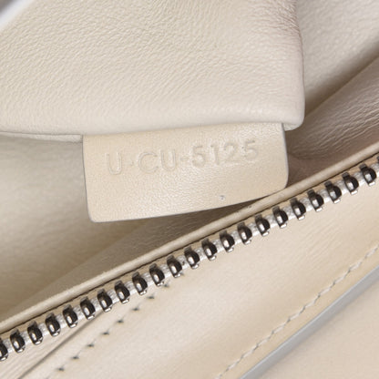 Celine Smooth Calfskin Multicolor Double Stitching Micro Luggage White 8 of 9