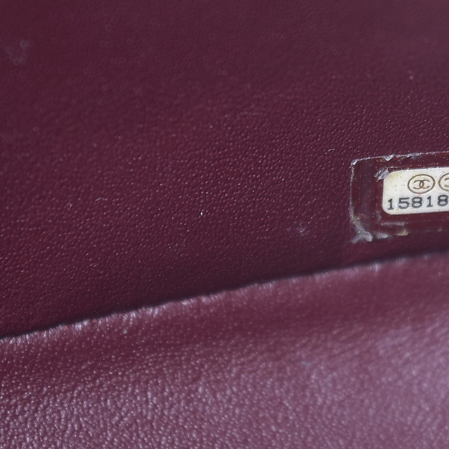 Lambskin Quilted Jumbo Double Flap Black