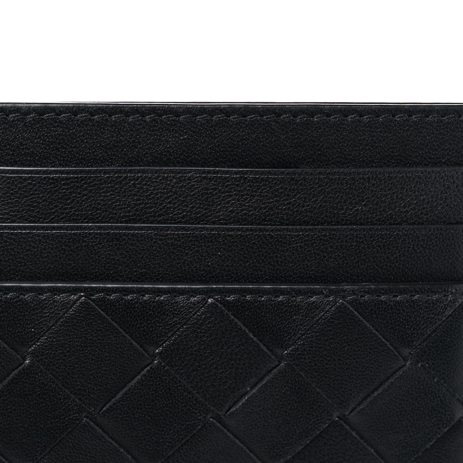 Bottega Veneta Nappa Intrecciato VN Card Case Black 8 of 8
