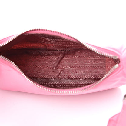 Prada Nylon Re-Edition 2005 Shoulder Bag Begonia 4 of 9