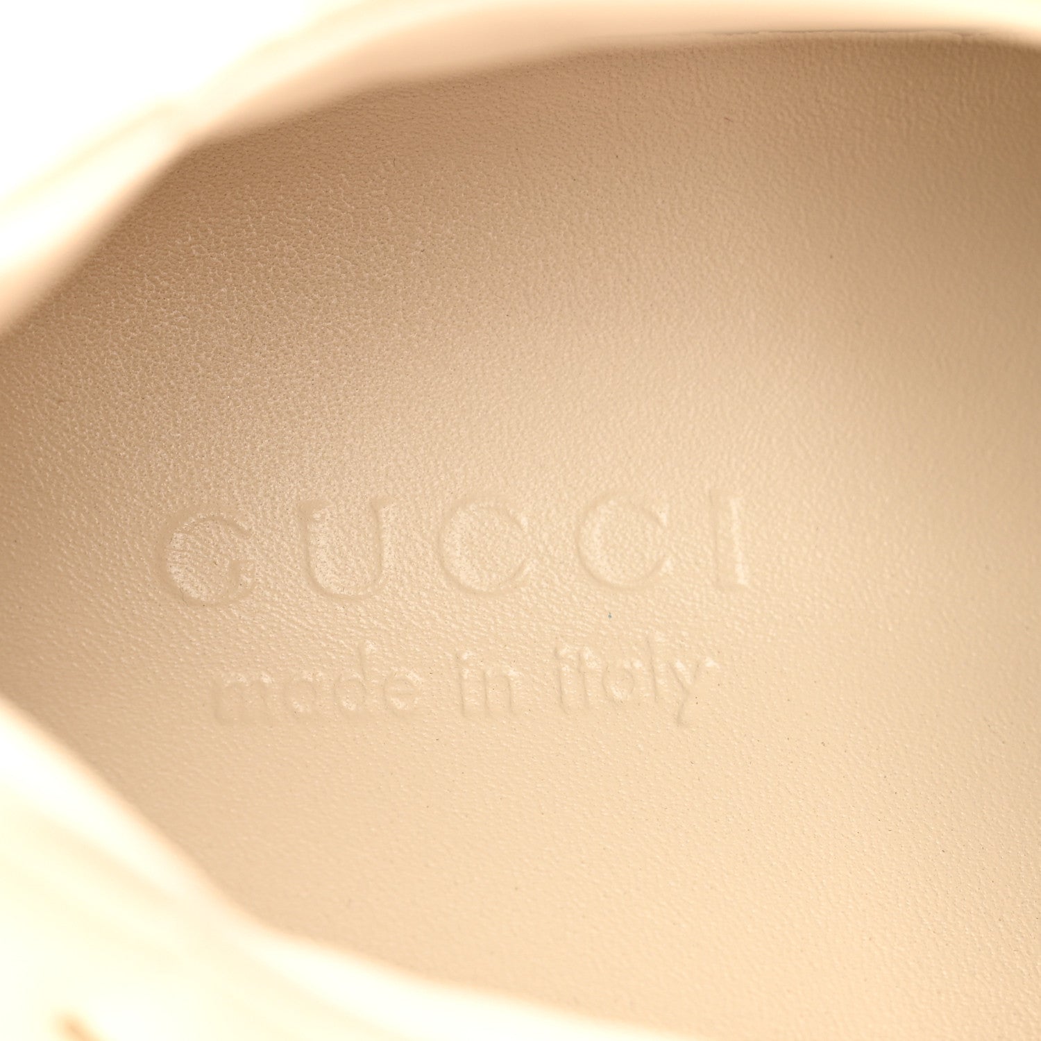Gucci Apollo Calfskin Cat Print Mens Rhyton Sneakers 13 Ivoire 8 of 10