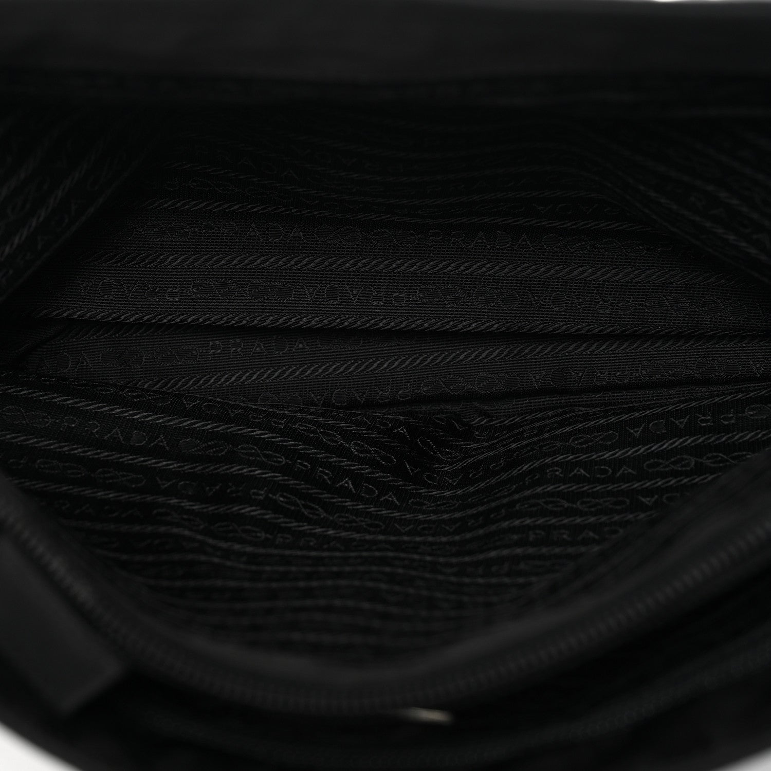Prada Tessuto Nylon City Tote Black 5 of 10