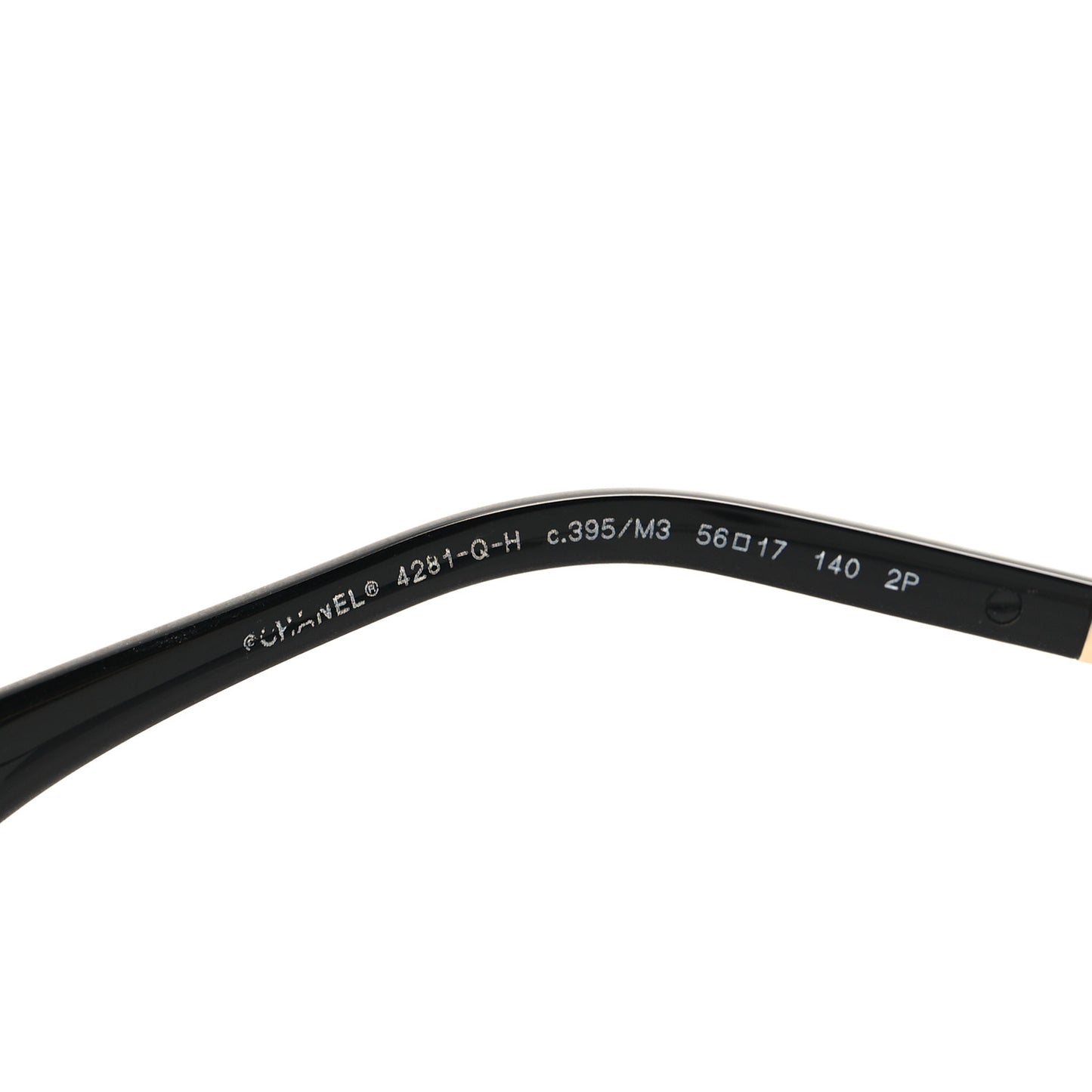 Pearl Sunglasses 4281-Q-H Black Gold