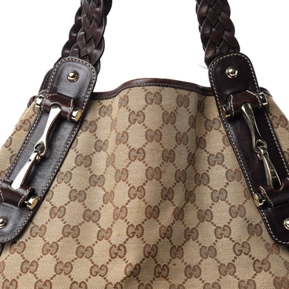 Gucci Monogram Medium Pelham Shoulder Bag Dark Brown 17 of 17