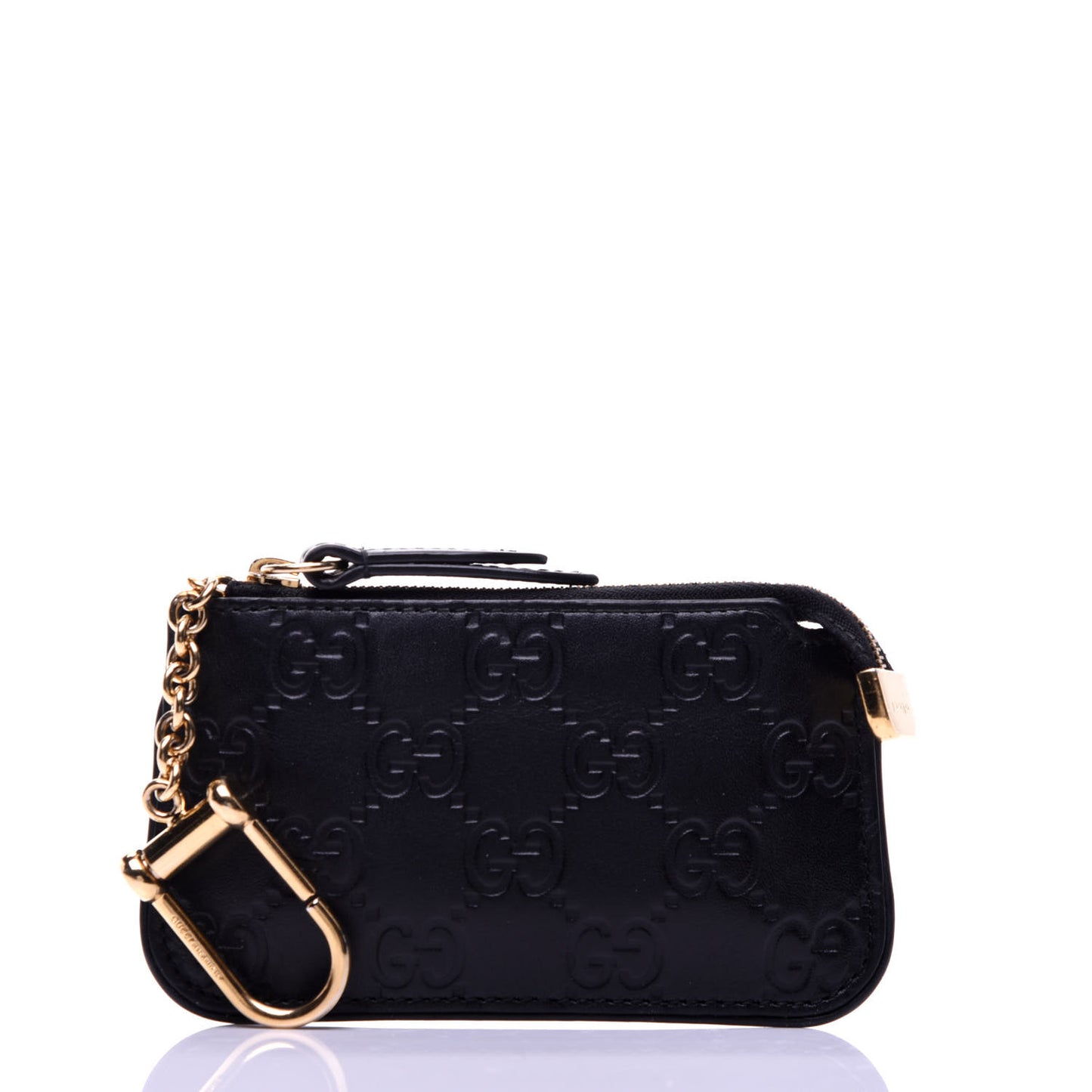 Guccissima Key Case Black