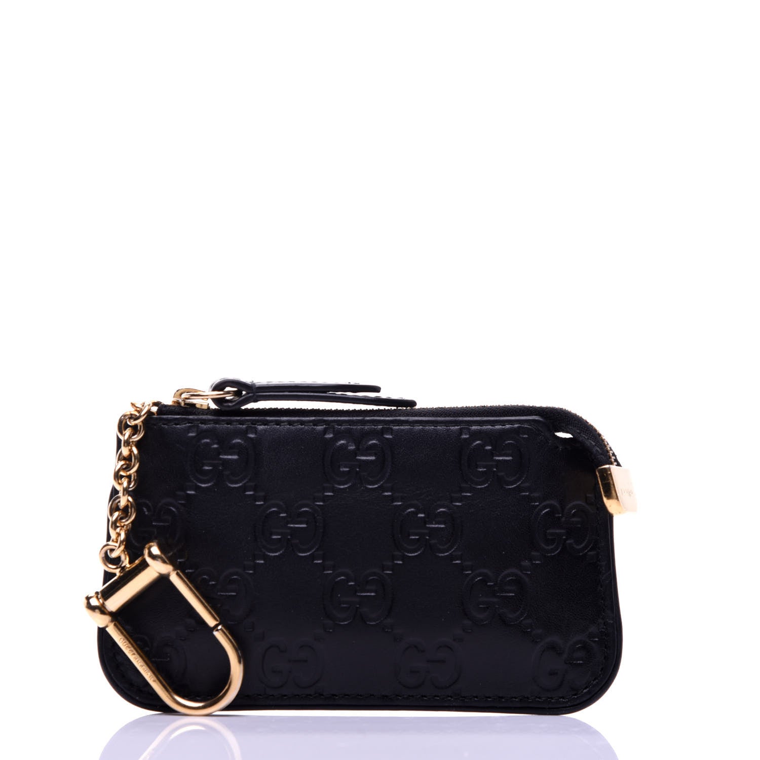 Gucci Guccissima Key Case Black 1 of 24