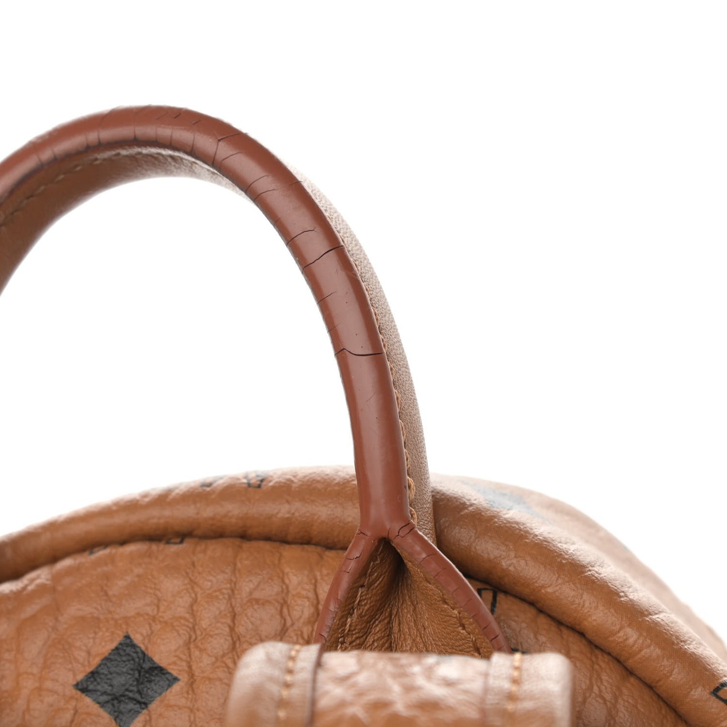 Visetos Side Stud Mini Stark Backpack Cognac