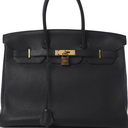 Hermes Togo Birkin 35 Black 8 of 17