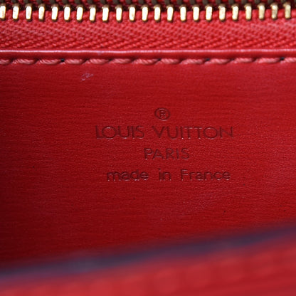 Louis Vuitton Epi Malesherbes Castillan Red 12 of 14