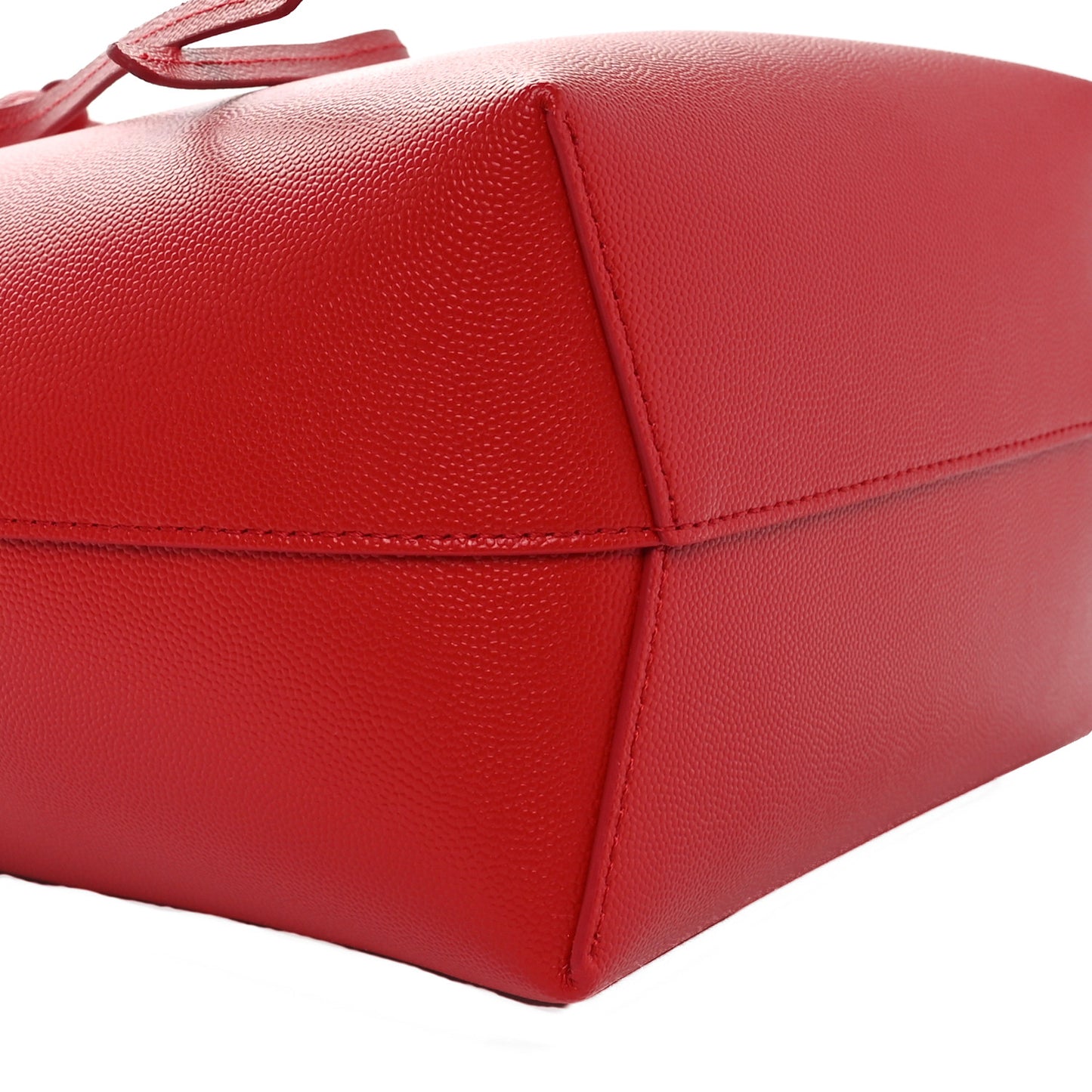 Caviar Mini Bucket Bag Flamma Blush
