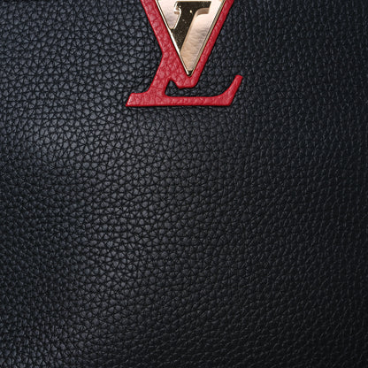 Louis Vuitton Taurillon Capucines BB Black Greige Doux Scarlet 8 of 12