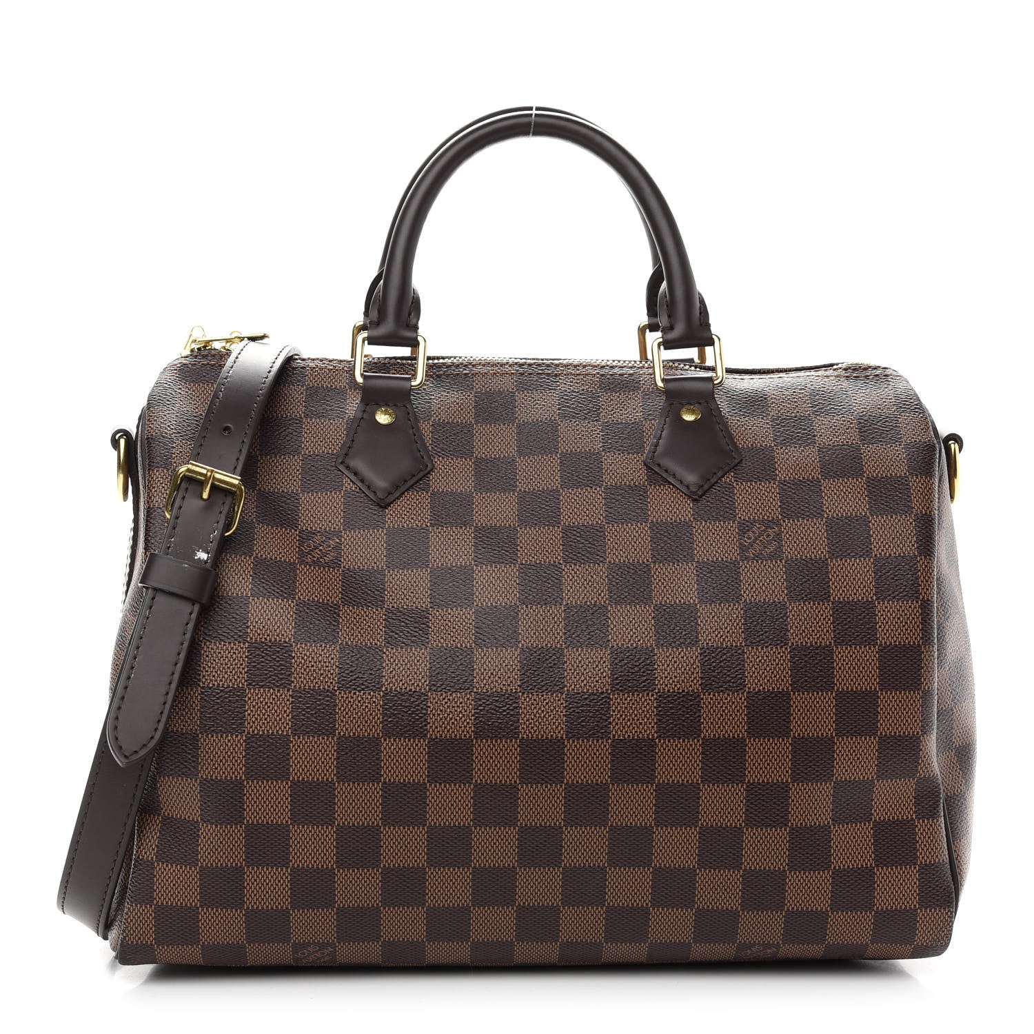 Louis Vuitton Damier Ebene Speedy Bandouliere 30 1 of 10
