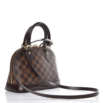 Louis Vuitton Damier Ebene Alma BB 3 of 10