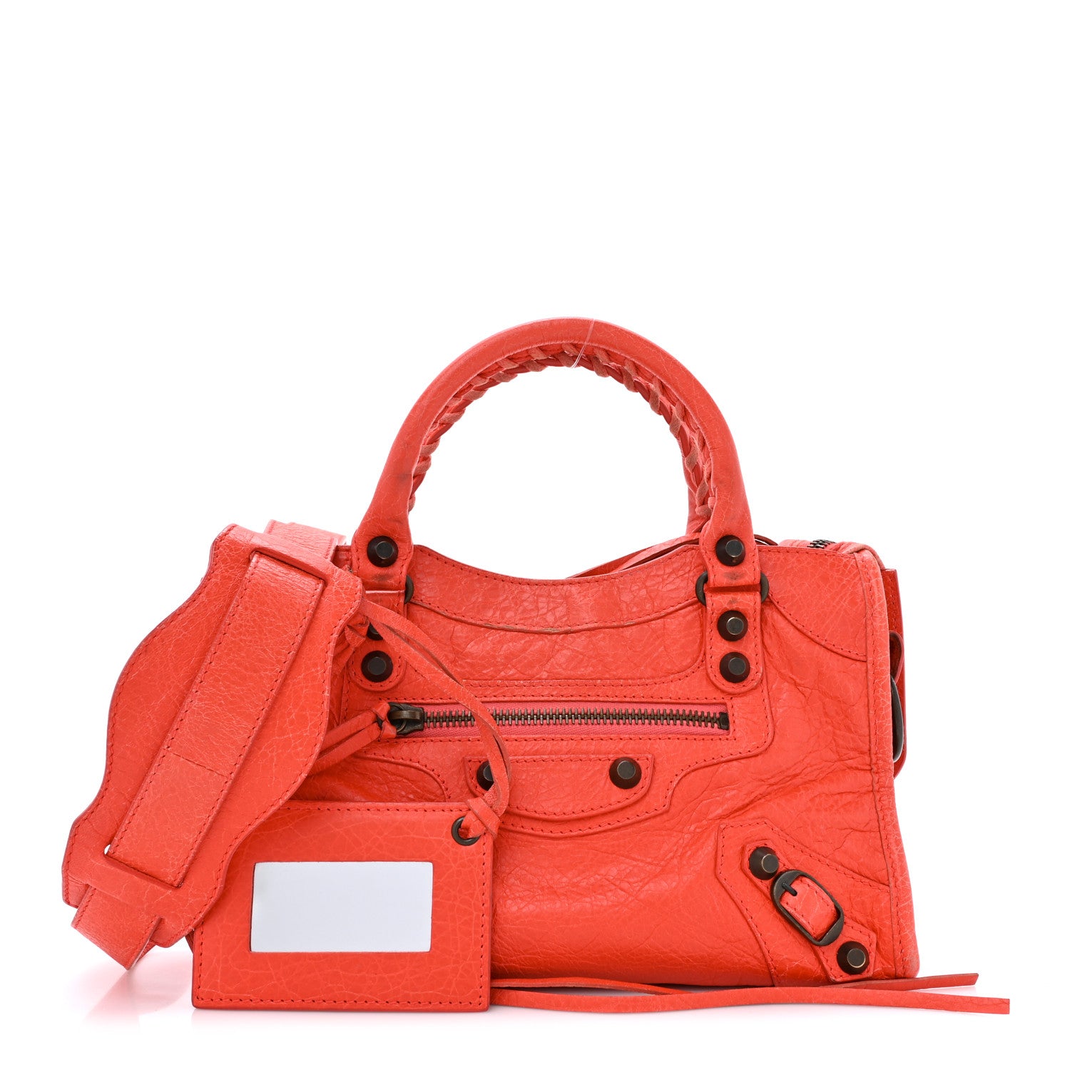 Balenciaga Agneau Classic Hardware Mini City Rose Corail 1 of 15