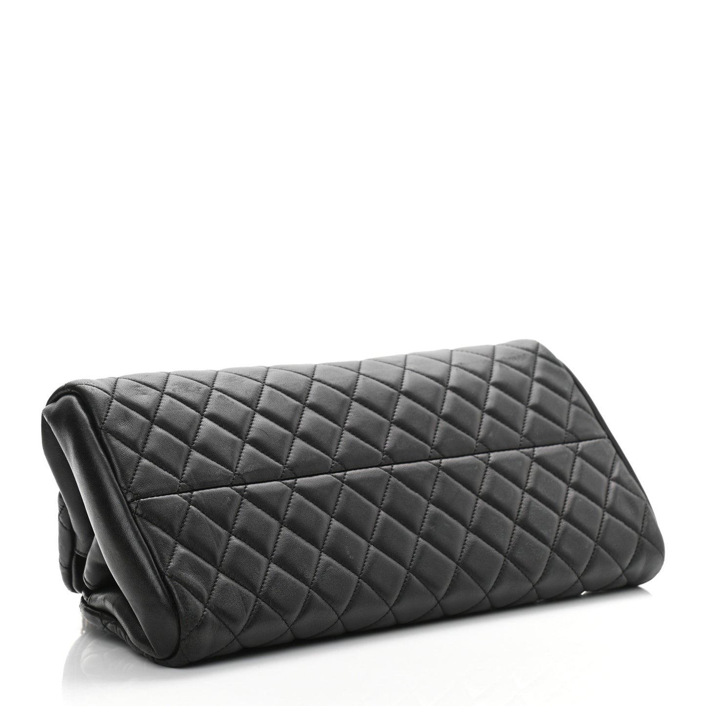 Lambskin Quilted Medium Just Mademoiselle Black