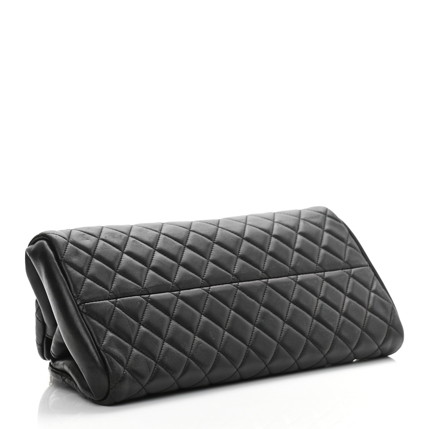 Chanel Lambskin Quilted Medium Just Mademoiselle Black 4 of 14