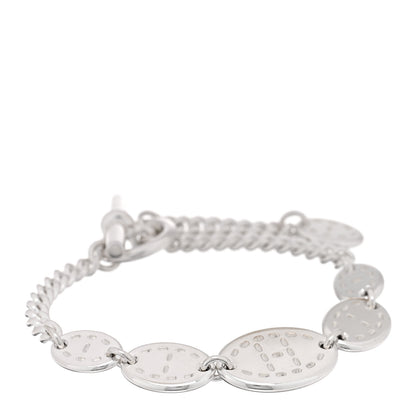 Hermes Sterling Silver Point Sellier Bracelet 1 of 3
