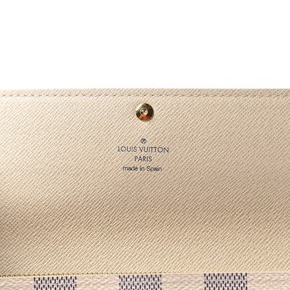 Louis Vuitton Damier Azur Sarah Wallet 5 of 5