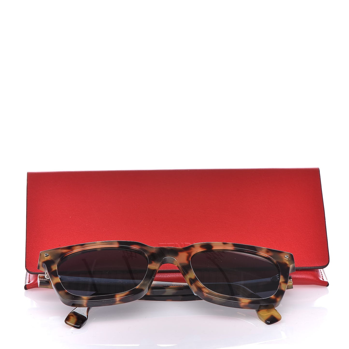 Modified Rectangle 53mm Sunglasses FF0216/S Tortoise
