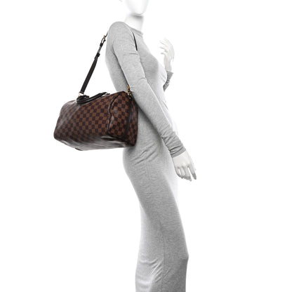 Louis Vuitton Damier Ebene Speedy Bandouliere 30 2 of 11