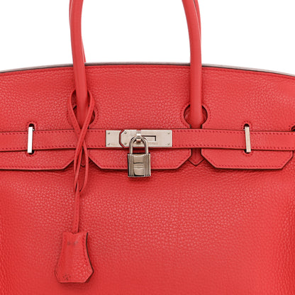 Hermes Togo Birkin 35 Bougainvillea 8 of 13