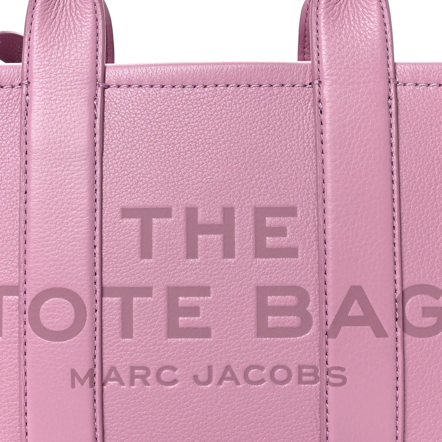 Marc Jacobs Grained Calfskin Small The Tote Bag Orchid Haze 7 of 9