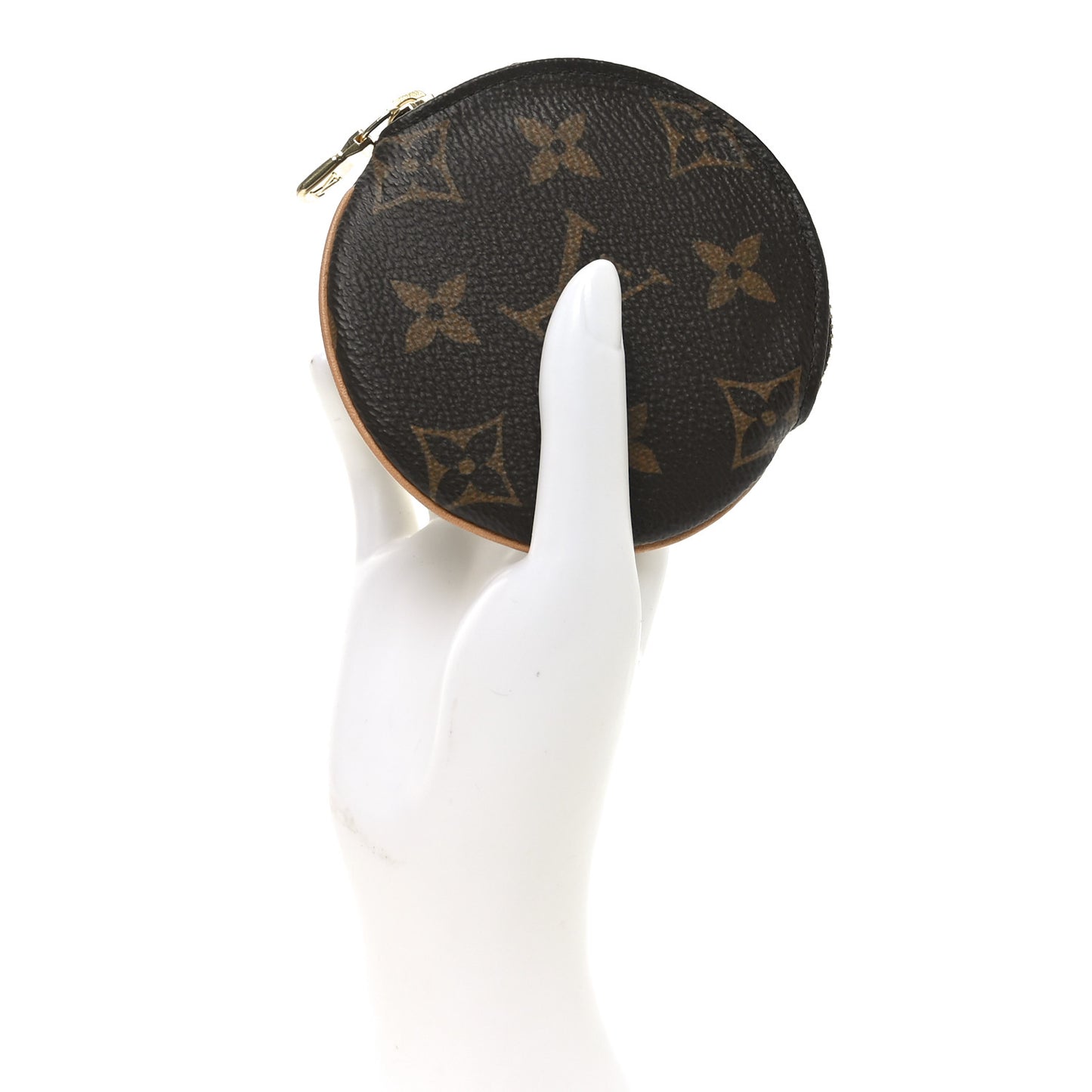 Monogram Round Coin Purse