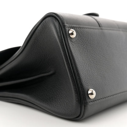 Delvaux Grained Calfskin Mini Brillant Satchel Black 9 of 10
