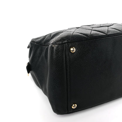 Chanel Caviar Quilted Petit Timeless Tote PTT Black 8 of 11