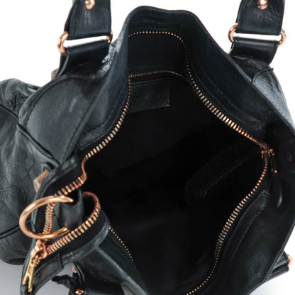 Balenciaga Agneau Giant 21 Rose Gold Hardware Velo Black 5 of 7