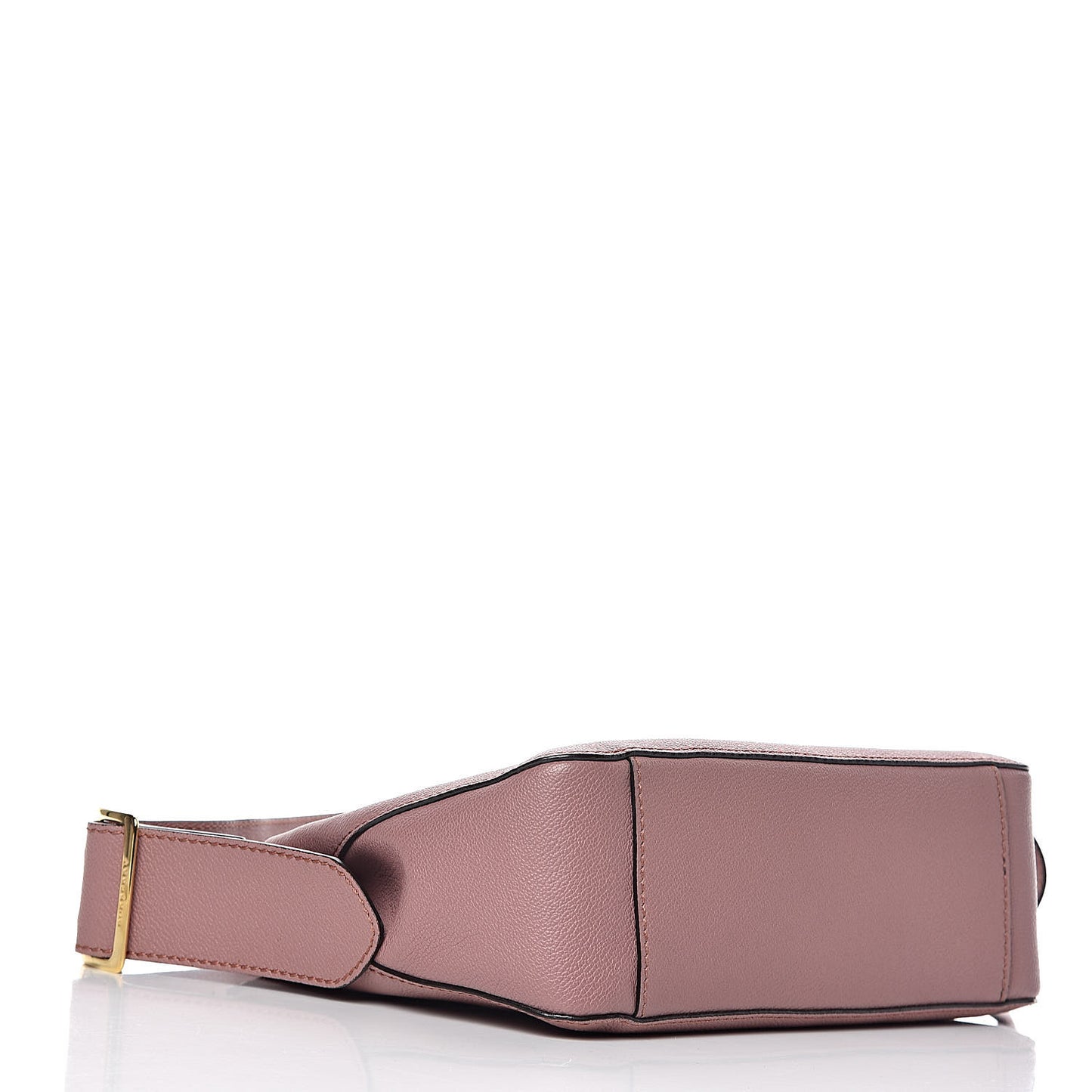 Soft Grain Calfskin Small Helmsley Crossbody Mauve Pink
