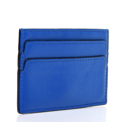 Alexander McQueen Skull Card Holder Blue 3 of 9