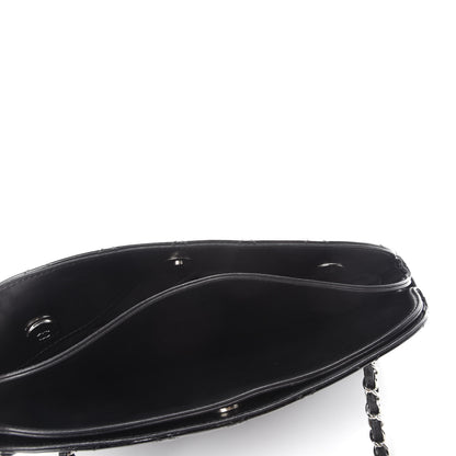 Chanel Patent Quilted Just Mademoiselle Bowling Bag Black 5 of 11