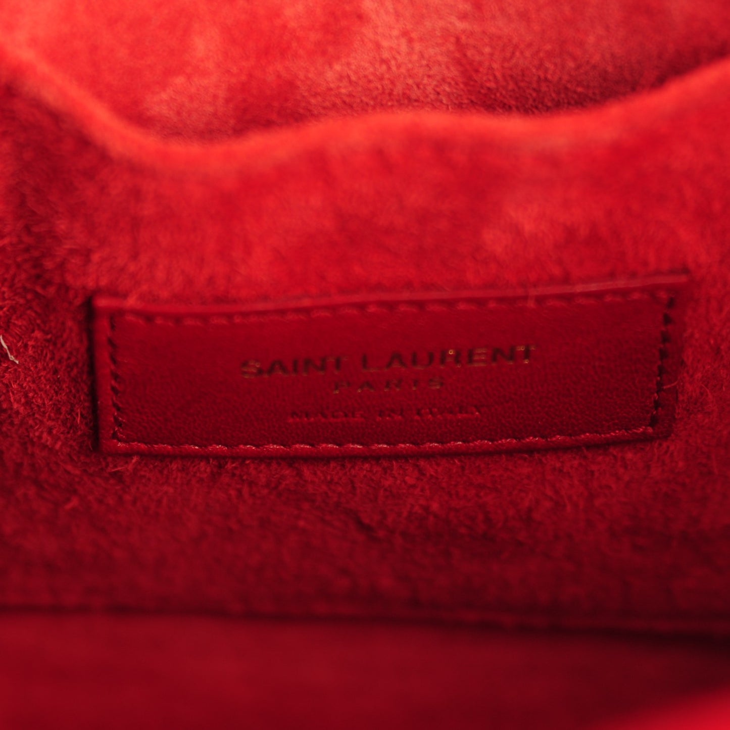 Calfskin Nano Sac De Jour Lipstick Red