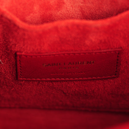 Saint Laurent Calfskin Nano Sac De Jour Lipstick Red 6 of 7