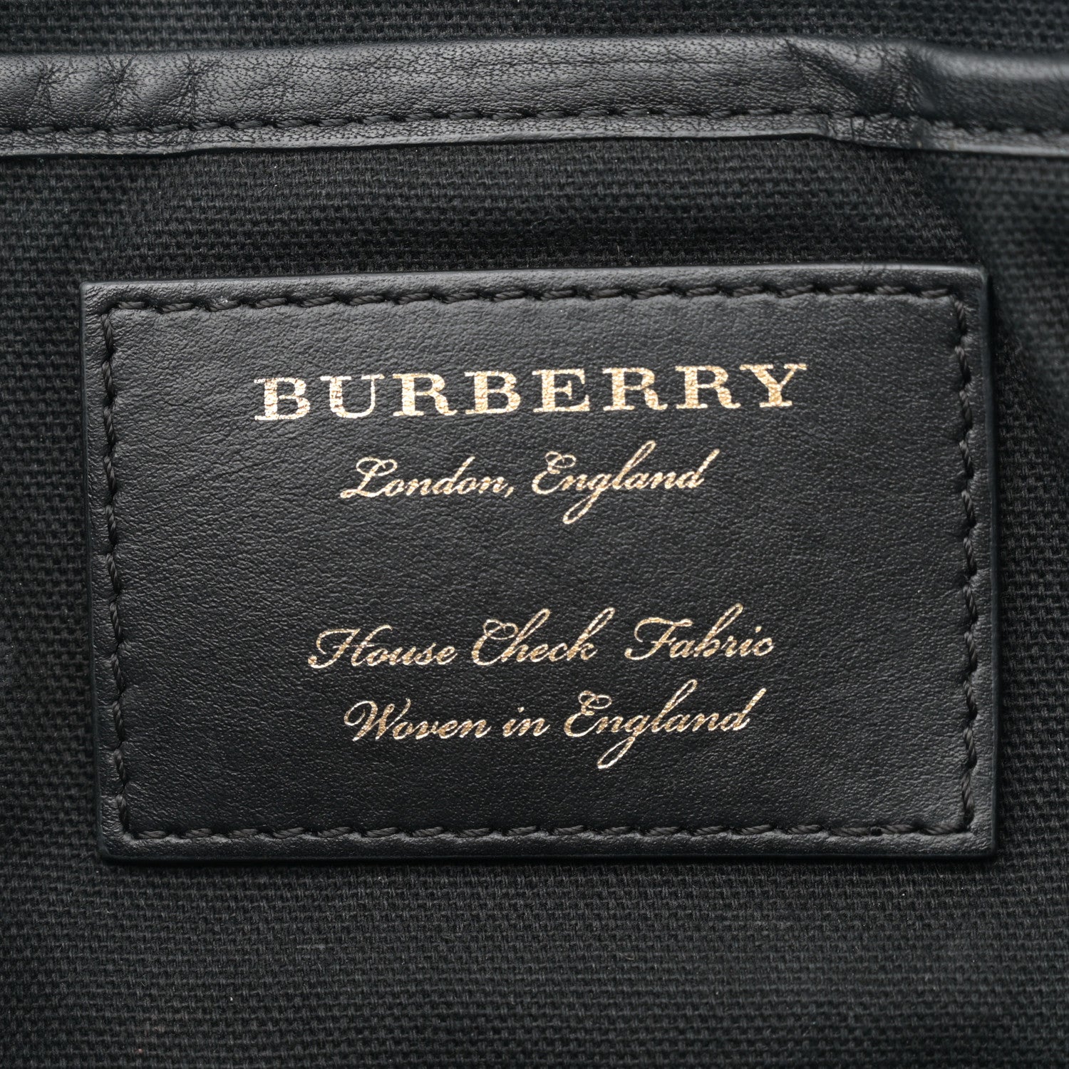 Burberry Derby House Check Abingdon Convertible Clutch Black 6 of 11