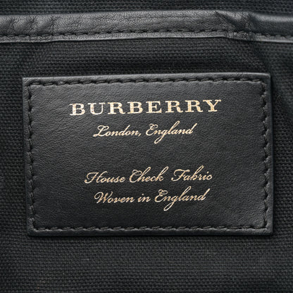 Burberry Derby House Check Abingdon Convertible Clutch Black 6 of 11