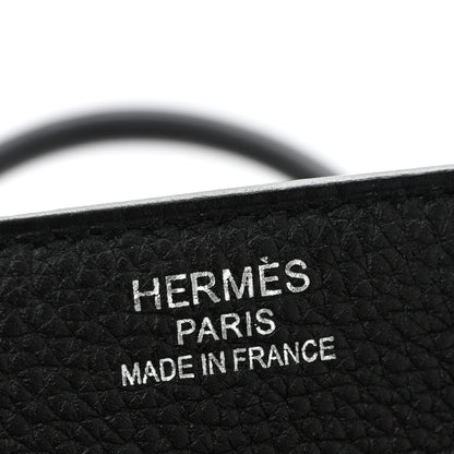 Hermes Togo HAC Travel Birkin 50 Black 5 of 14