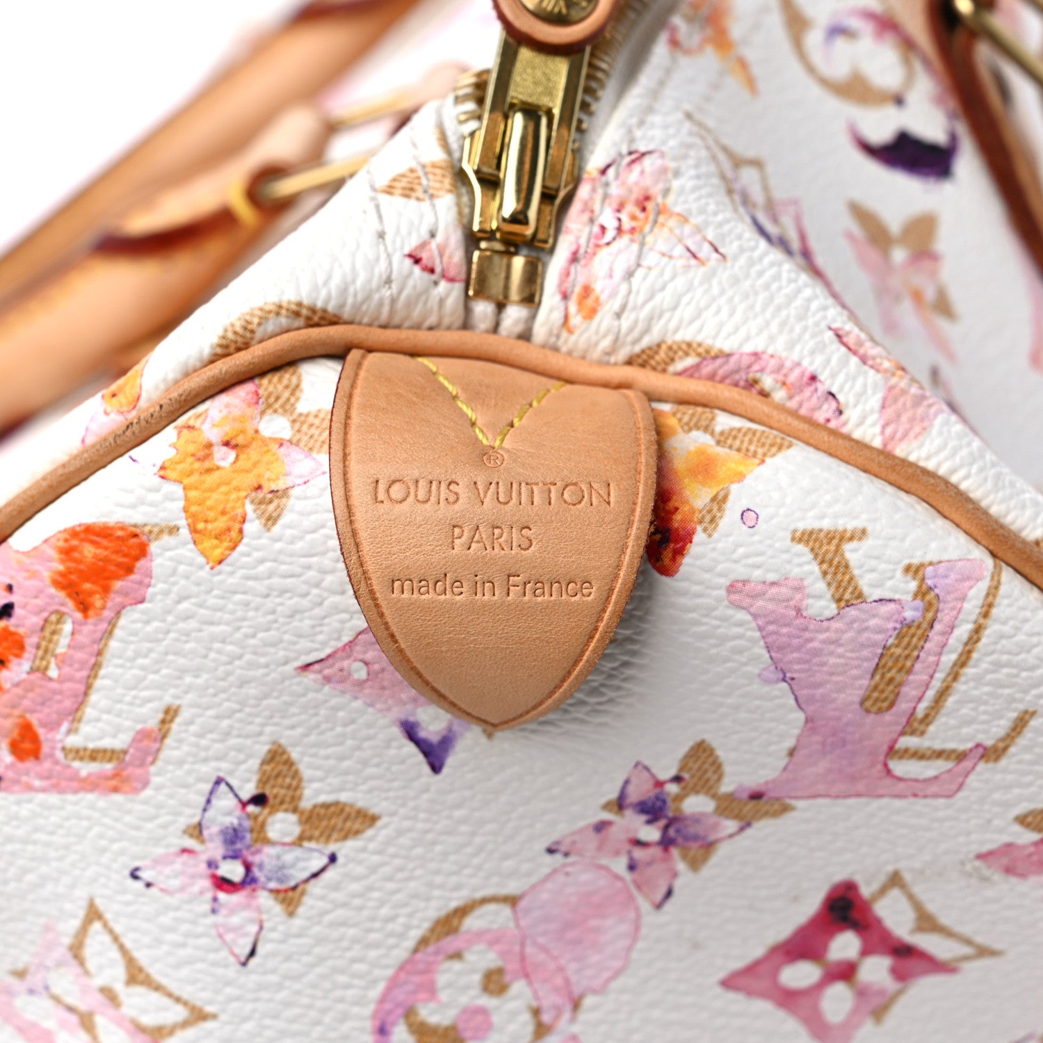 Louis Vuitton Watercolor Aquarelle Speedy 30 White 6 of 15