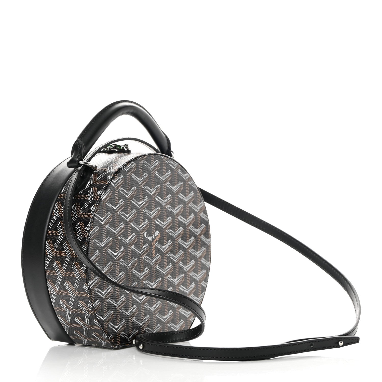Goyard Goyardine Alto Hatbox Black 4 of 12