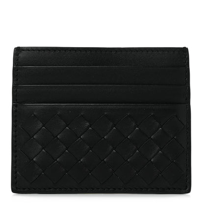 Bottega Veneta Nappa Intrecciato Card Holder Black 1 of 8